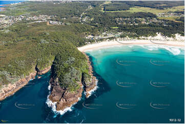 One Mile Beach Holiday Park NSW Aerial Photography