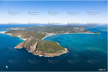 Aerial Photo Tomaree Head Shoal Bay NSW Aerial Photography