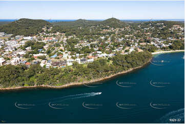 Aerial Photo Nelson Bay NSW Aerial Photography