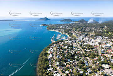 Aerial Photo Nelson Bay NSW Aerial Photography