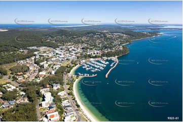 Aerial Photo Nelson Bay NSW Aerial Photography