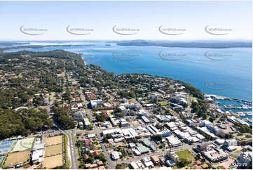 Aerial Photo Nelson Bay NSW Aerial Photography