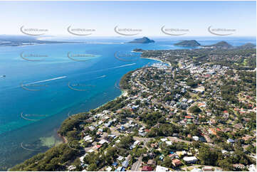 Aerial Photo Nelson Bay NSW Aerial Photography