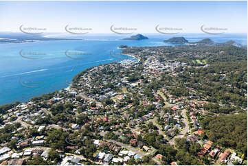 Aerial Photo Nelson Bay NSW Aerial Photography