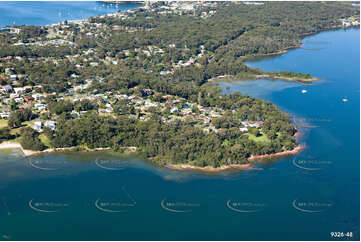 Aerial Photo Soldiers Point NSW Aerial Photography