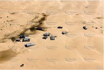 Aerial Photo Tin City Stockton Beach NSW Aerial Photography