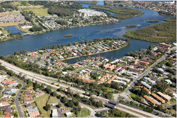 Aerial Photo Tweed Heads West NSW Aerial Photography