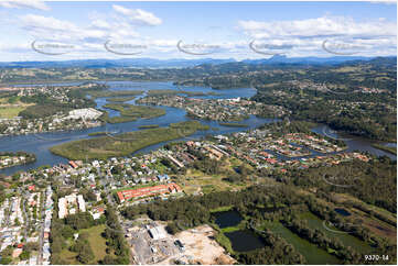 Aerial Photo Tweed Heads West NSW Aerial Photography