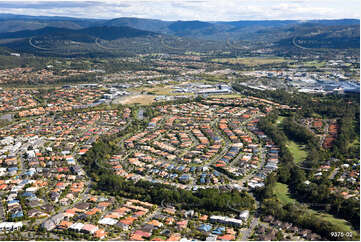 Aerial Photo Varsity Lakes QLD Aerial Photography