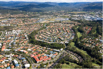 Aerial Photo Varsity Lakes QLD Aerial Photography