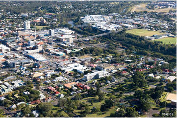 Aerial Photo Ipswich CBD QLD Aerial Photography