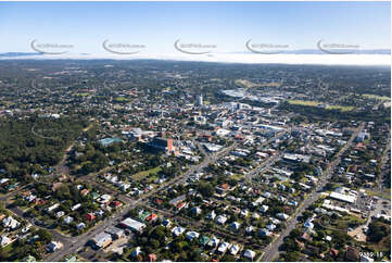 Aerial Photo Ipswich CBD QLD Aerial Photography