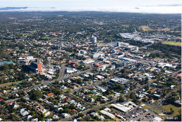 Aerial Photo Ipswich CBD QLD Aerial Photography