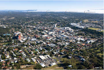 Aerial Photo Ipswich CBD QLD Aerial Photography