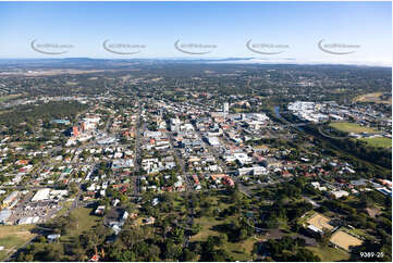 Aerial Photo Ipswich CBD QLD Aerial Photography