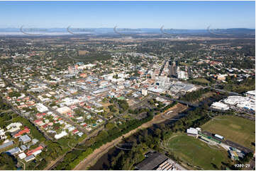 Aerial Photo Ipswich CBD QLD Aerial Photography