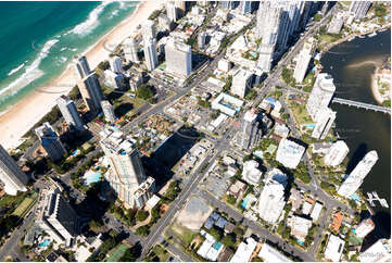 Aerial Photo Surfers Paradise QLD Aerial Photography