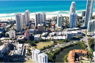 Aerial Photo Surfers Paradise QLD Aerial Photography