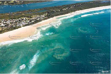 Multiple Whirlpools at Fingal Head NSW Aerial Photography