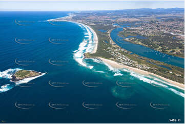 Aerial Photo Fingal Head NSW Aerial Photography