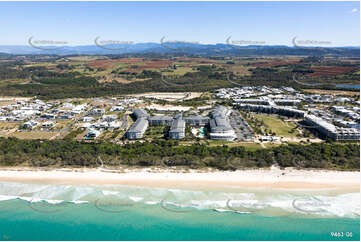 Aerial Photo Salt Village Kingscliff NSW Aerial Photography