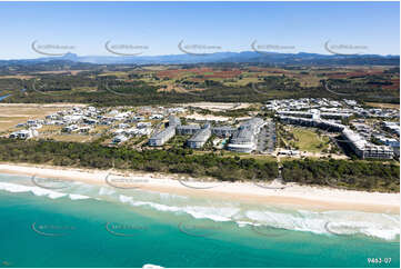 Aerial Photo Salt Village Kingscliff NSW Aerial Photography