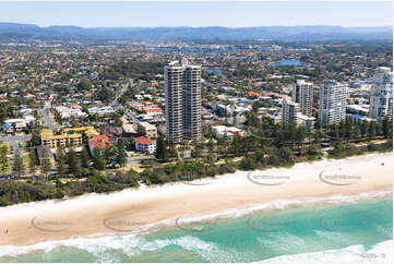 Aerial Photo Burleigh Heads QLD Aerial Photography