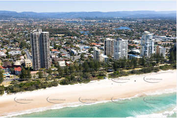 Aerial Photo Burleigh Heads QLD Aerial Photography