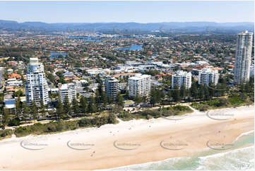 Aerial Photo Burleigh Heads QLD Aerial Photography