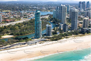 Aerial Photo Main Beach QLD Aerial Photography