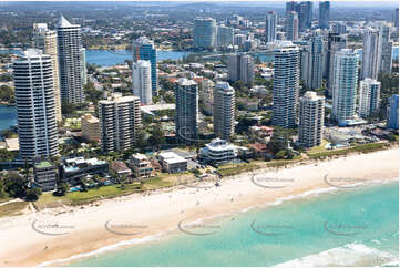 Aerial Photo Main Beach QLD Aerial Photography