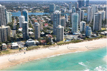 Aerial Photo Main Beach QLD Aerial Photography