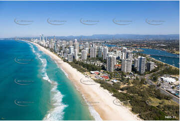 Aerial Photo Main Beach QLD Aerial Photography