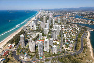 Aerial Photo Main Beach QLD Aerial Photography