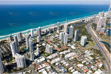 Aerial Photo Main Beach QLD Aerial Photography