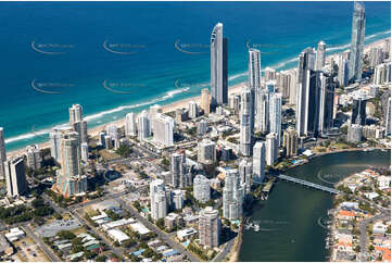 Aerial Photo Surfers Paradise QLD Aerial Photography