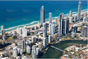 Aerial Photo Surfers Paradise QLD Aerial Photography