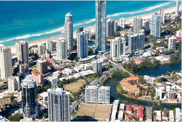 Aerial Photo Surfers Paradise QLD Aerial Photography