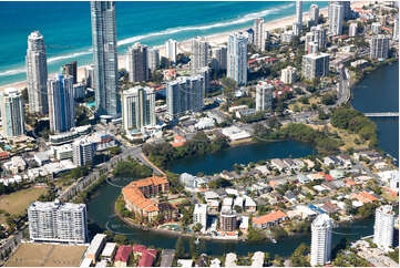 Aerial Photo Surfers Paradise QLD Aerial Photography