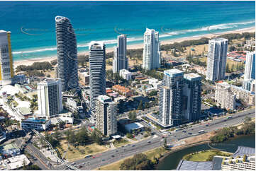 Aerial Photo Broadbeach QLD Aerial Photography