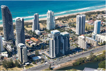 Aerial Photo Broadbeach QLD Aerial Photography