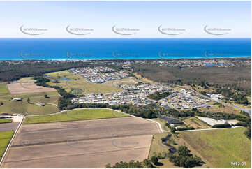 Aerial Photo Seabreeze Estate Pottsville NSW Aerial Photography