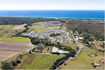 Aerial Photo Seabreeze Estate Pottsville NSW Aerial Photography