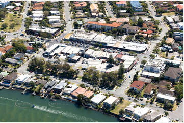 Aerial Photo Chevron Island QLD Aerial Photography