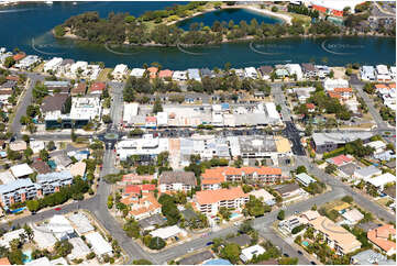 Aerial Photo Chevron Island QLD Aerial Photography