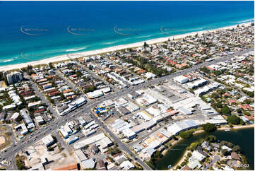 Aerial Photo Mermaid Beach QLD Aerial Photography