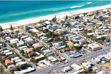 Aerial Photo Mermaid Beach QLD Aerial Photography