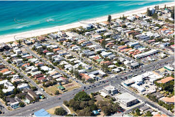 Aerial Photo Mermaid Beach QLD Aerial Photography