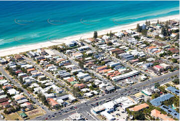 Aerial Photo Mermaid Beach QLD Aerial Photography