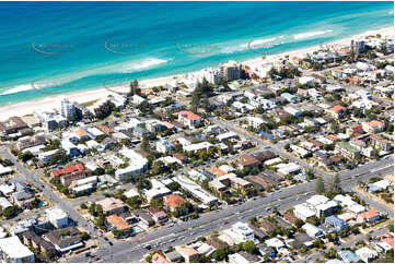 Aerial Photo Mermaid Beach QLD Aerial Photography